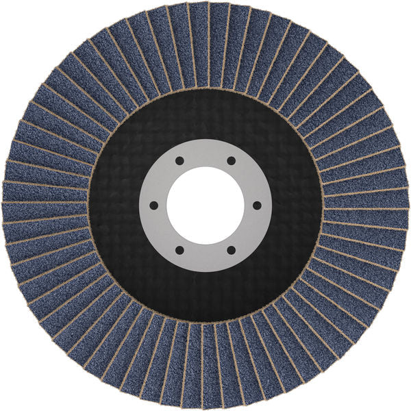 BOSCH X451 lamelna brusna ploča, 115×22,23 mm, G40, T29, 60 delova - Lepezasta brusna ploča X451 115mm T29 G4 (2608626121)-SBT Alati Beograd