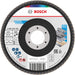 BOSCH X451 lamelna brusna ploča, 115×22,23 mm, G120, T29, 15 delova - Lepezasta brusna ploča X451 115mm T29 12 (2608626128)-SBT Alati Beograd