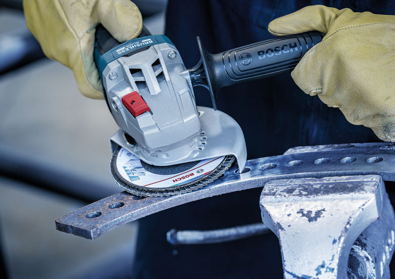 BOSCH X451 lamelna brusna ploča, 125×22,23 mm, G60, T27, 15 delova - Lepezasta brusna ploča X451 125mm T27 G6 (2608626148)-SBT Alati Beograd