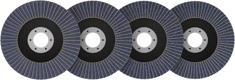 BOSCH X451 lamelna brusna ploča, 115×22,23 mm, G40; 60; 80; 120, T29, 15 delova - Lepezasta brusna ploča X451 115mmT29MixG (2608626161)-SBT Alati Beograd