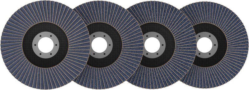 BOSCH X451 lamelna brusna ploča, 125×22,23 mm, G40; 60; 80; 120, T27, 15 delova - Lepezasta brusna ploča X451 125mmT27MixG (2608626166)-SBT Alati Beograd