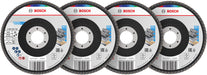 BOSCH X451 lamelna brusna ploča, 125×22,23 mm, G40; 60; 80; 120, T27, 15 delova - Lepezasta brusna ploča X451 125mmT27MixG (2608626166)-SBT Alati Beograd
