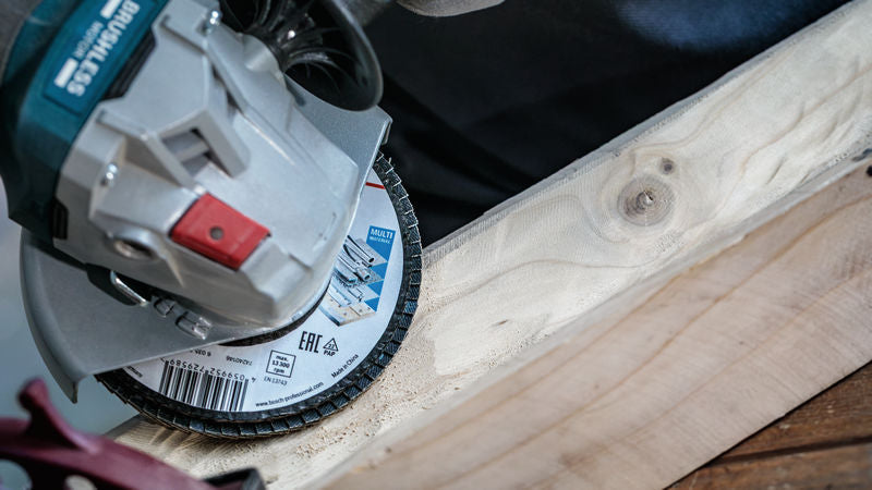 BOSCH X451 lamelna brusna ploča, 115×22,23 mm, G40, T29, 15 delova - Lepezasta brusna ploča X451 115mmT29G40O (2608626167)-SBT Alati Beograd