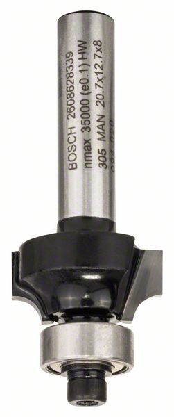 Bosch Glodala za zaobljavanje 8 mm, R1 4 mm, L 12,7 mm, G 53 mm