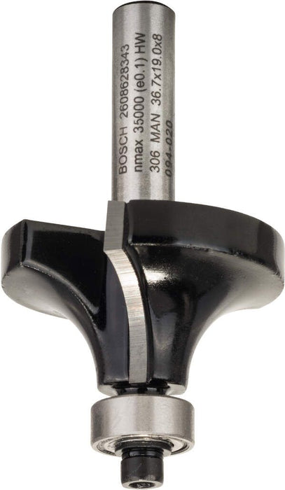 Bosch glodala za zaobljavanje 8 mm, R1 12 mm, L 19 mm, G 60 mm - 2608628343