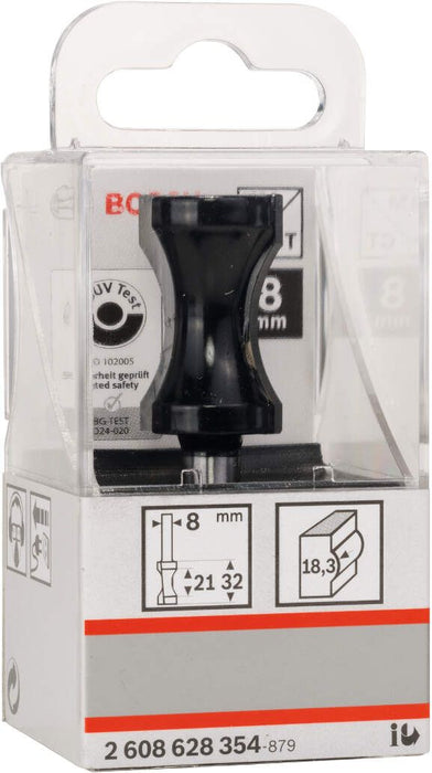 Bosch glodalo pljosnatog štapa 8 mm, R1 18,3 mm, D 20,6 mm, L 32 mm, G 63,5 mm - 2608628354