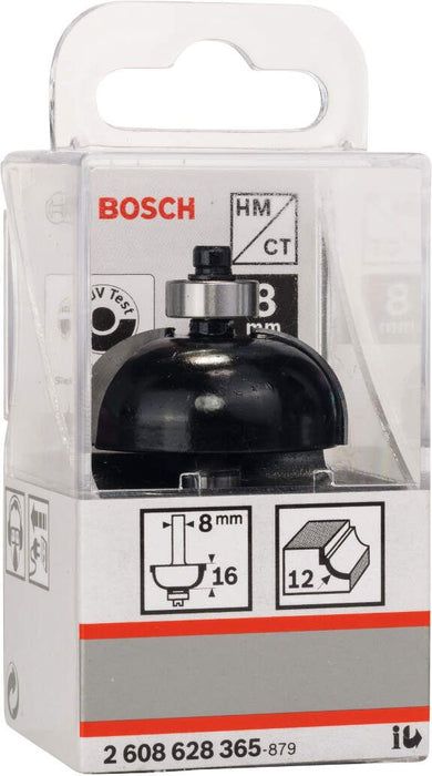 Bosch glodalo za poluokrugle kanale 8 mm, R1 12 mm, D 36,7 mm, L 16 mm, G 58 mm - 2608628365