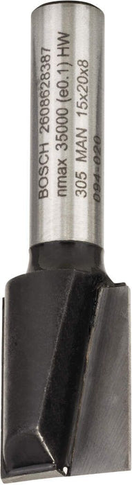 Bosch glodala za kanale 8 mm, D1 15 mm, L 20 mm, G 51 mm - 2608628387