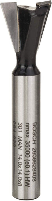 Bosch glodalo za zupčaste žlebove 8 mm, D1 14 mm, L 14 mm, G 55 mm, 15° - 2608628408