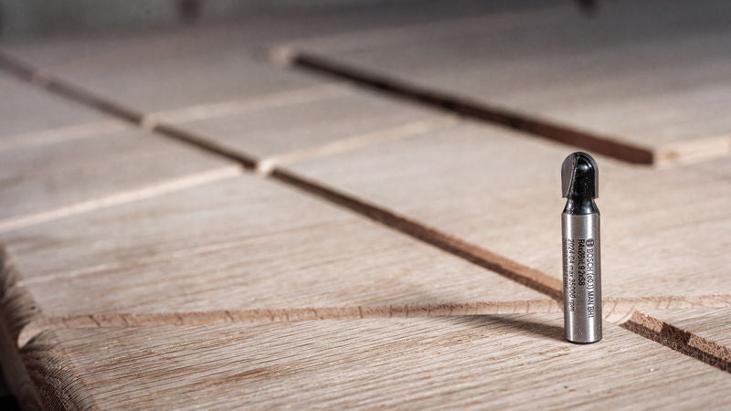 BOSCH PRO glodalo za poluokrugle kanale, R 1/4″, prihvat 1/4″ - Glod.za poluok.kan+vođica 6,35x12,7x40 (2608628418)-SBT Alati Beograd