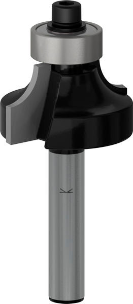 BOSCH PRO glodalo za zaobljavanje, R 1/4", prihvat 1/4" - Glodalo sa četvrt-krakom 6,35x25,4x54 (2608628421)-SBT Alati Beograd