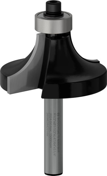 BOSCH PRO glodalo za zaobljavanje, R 1/2", prihvat 1/4" - Glodala za zaobljavanje 6,35x38,1x60 (2608628423)