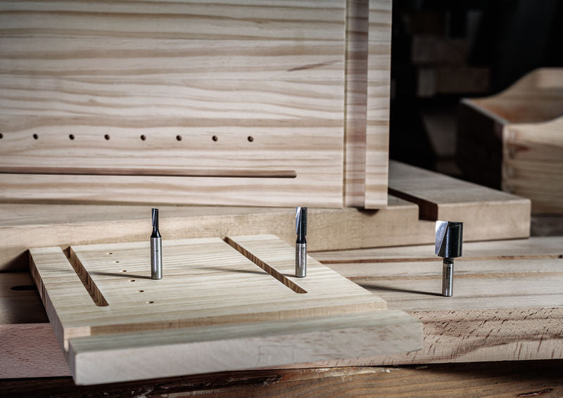 BOSCH PRO ravno glodalo, jedan žleb, Ø 1/8″ x L 19/64″, prihvat 1/4″ - Glodalo za žljebove 6,35x3,2x51 (2608628427)-SBT Alati Beograd