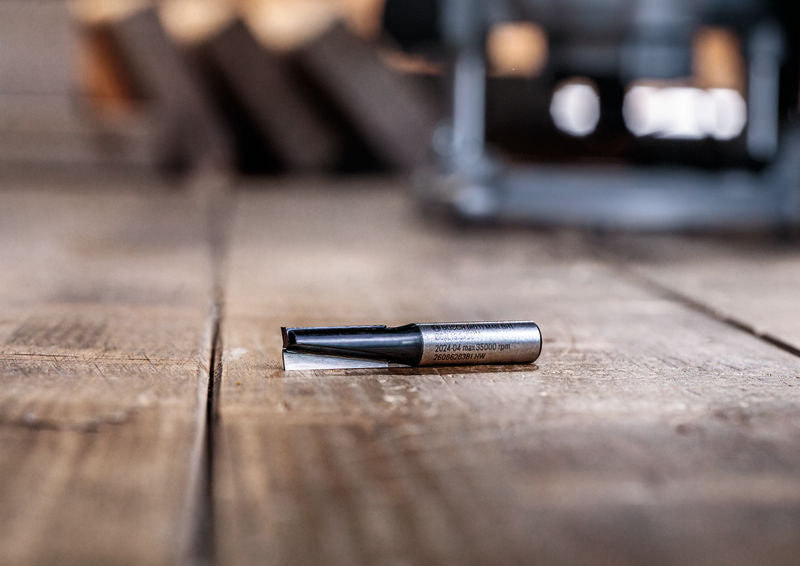 BOSCH PRO ravno glodalo, dva žleba, Ø 5/16×L 49/64", prihvat 1/4" - Glodalo za žljebove 6,35x8x51 (2608628429)-SBT Alati Beograd