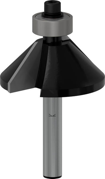 BOSCH PRO glodalo za obaranje ivica, 45°, prihvat 6 mm - Glodalo za ivice 6x34,9x56 (2608628448)-SBT Alati Beograd