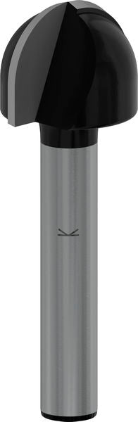 BOSCH PRO glodalo za poluokrugle kanale, R 8, prihvat 6 mm - Glod.za poluok.kan+vođica 6x15,9x45 (2608628452)-SBT Alati Beograd