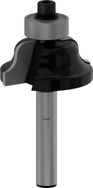 BOSCH PRO nastavak za ukrasno iskošavanje ivica, R 4, prihvat 6 mm - Profilno glodalo 6x28,6x54 (2608628454)-SBT Alati Beograd