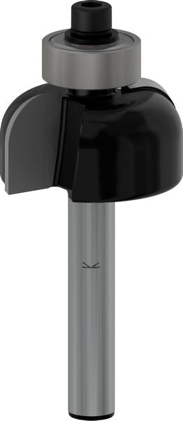 BOSCH PRO glodalo za kanale, R 6,4, prihvat 6 mm - Glod.za poluok.kan+vođica 6x25,4x54 (2608628455)-SBT Alati Beograd