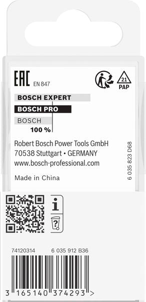 BOSCH PRO glodalo za zaobljavanje, R 6,3, prihvat 6 mm - Profilno glodalo 6x25,4x54 (2608628456)-SBT Alati Beograd