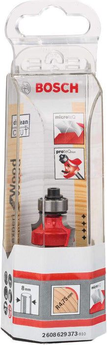 Bosch glodalo za zaobljivanje 8 mm, D 22,2 mm, R1 4,75 mm, L 13,2 mm, G 55 mm - 2608629373