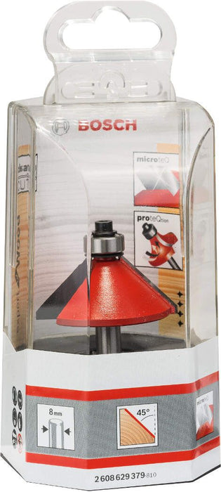 Bosch glodalo za skošavanje ivica 8 mm, D 44 mm, L 18,5 mm, G 61 mm - 2608629379