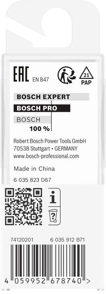 BOSCH PRO glodalo za glodanje u ravni sa ležajevima na vrhu, Ø 12,7×L 9,5, prihvat 8 mm - Glodala za glod.uz površi Pattern bit (2608629676)-SBT Alati Beograd