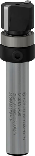 BOSCH PRO glodalo za glodanje u ravni sa ležajevima na vrhu, Ø 12,7×L 9,5, prihvat 8 mm - Glodala za glod.uz površi Pattern bit (2608629676)-SBT Alati Beograd