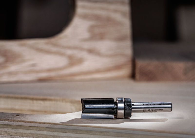 BOSCH PRO glodalo za glodanje u ravni sa ležajevima na vrhu, Ø 12,7×L 9,5, prihvat 8 mm - Glodala za glod.uz površi Pattern bit (2608629676)-SBT Alati Beograd