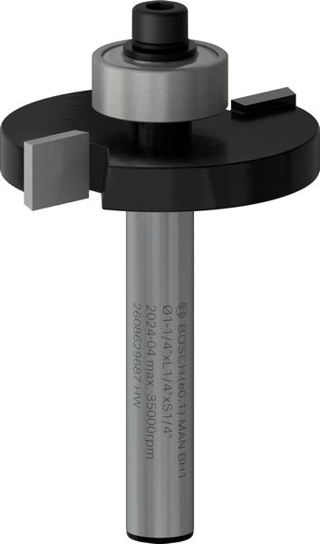 BOSCH PRO pločasto glodalo, L 1/4″, prihvat 1/4″ - Glodalica za proreze Slotting Cutter (2608629687)-SBT Alati Beograd