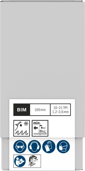 BOSCH PRO Metal thick and thin T123XF list ubodne testere, 100 mm, 100 kom. - List ubo.testere T123X ProgressorforMeta (2608638700)-SBT Alati Beograd