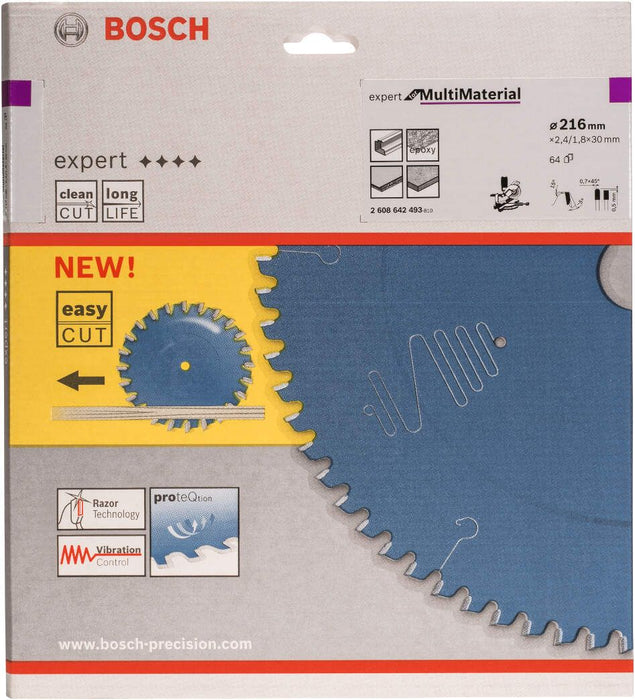 Bosch list kružne testere Expert for Multi Material 216 x 30 x 2,4 mm, 64 - 2608642493