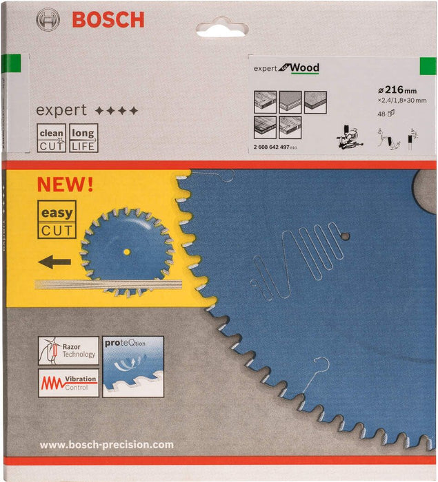 Bosch list kružne testere Expert for Wood 216 x 30 x 2,4 mm, 48 - 2608642497