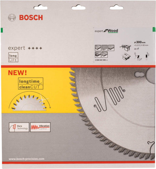 Bosch list kružne testere Expert for Wood 300 x 30 x 3,2 mm, 48 - 2608642508