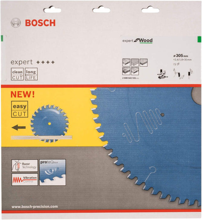 Bosch list kružne testere Expert for Wood 305 x 30 x 2,4 mm, 72 - 2608642531