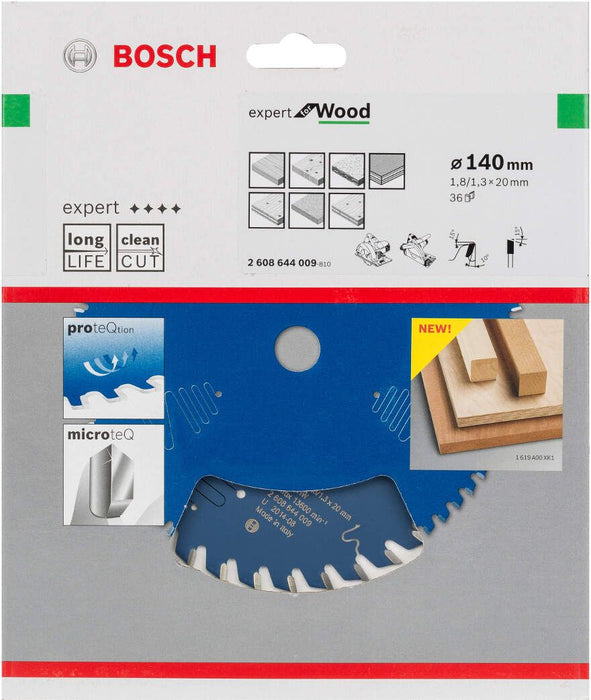 Bosch list kružne testere Expert for Wood 140 x 20 x 1,8 mm, 36 - 2608644009
