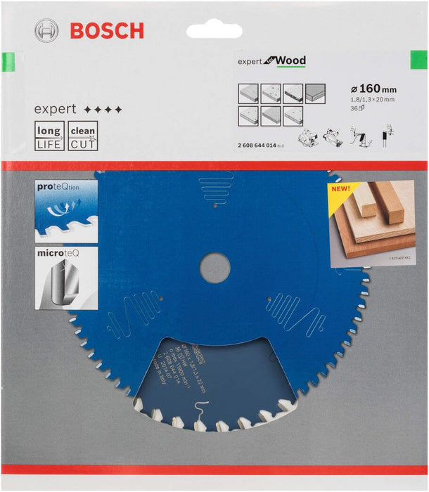 Bosch list kružne testere Expert for Wood 160 x 20 x 1,8 mm, 36 - 2608644014
