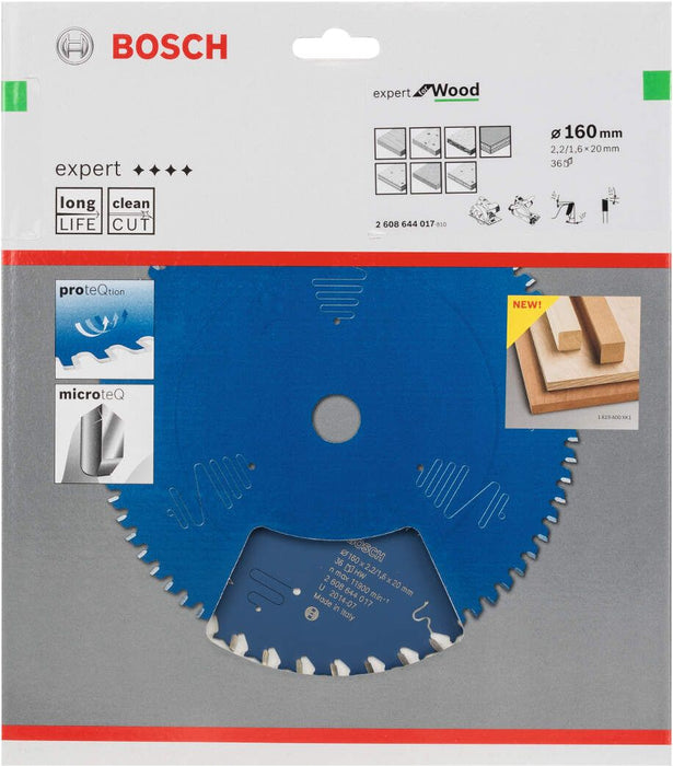 Bosch list kružne testere Expert for Wood 160 x 20 x 2,2 mm, 36 - 2608644017