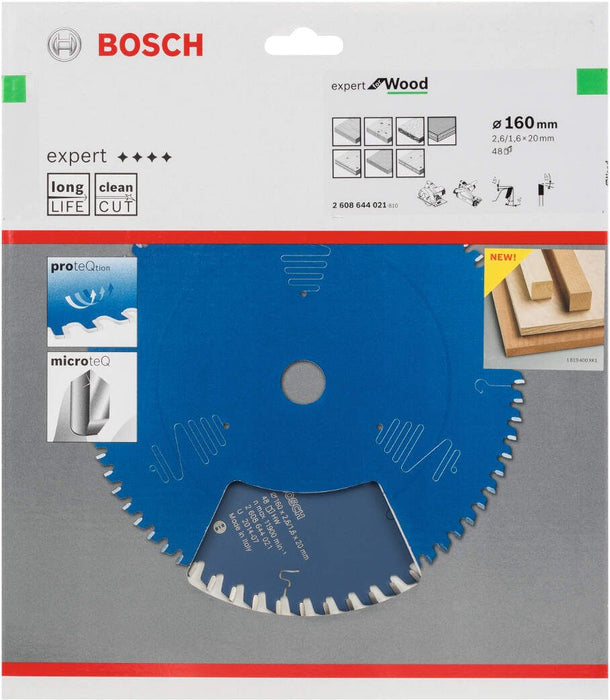 Bosch list kružne testere Expert for Wood 160 x 20 x 2,6 mm, 48 - 2608644021