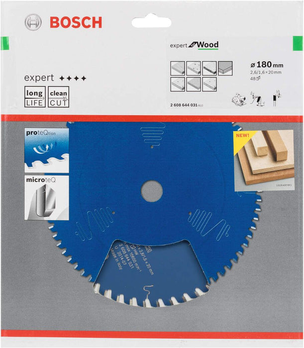 Bosch list kružne testere Expert for Wood 180 x 20 x 2,6 mm, 48 - 2608644031