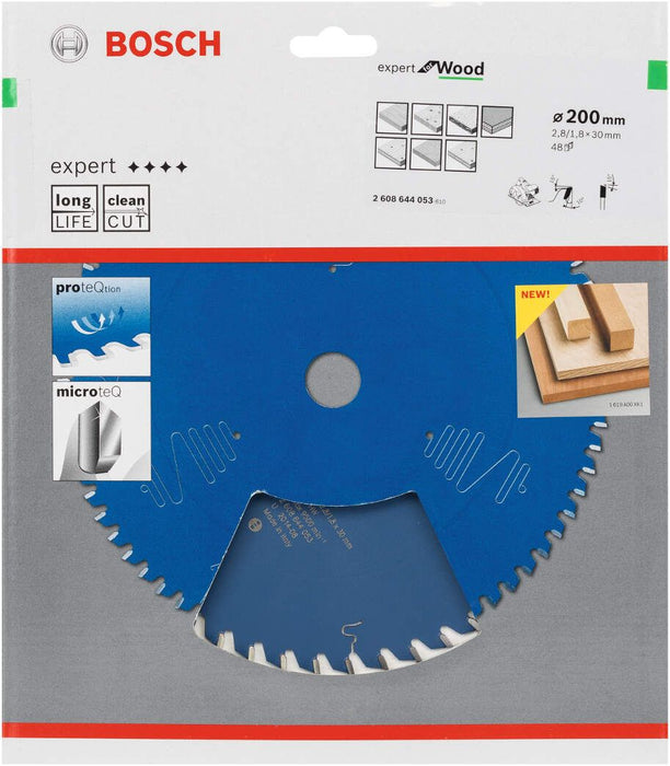 Bosch list kružne testere Expert for Wood 200 x 30 x 2,8 mm, 48 - 2608644053
