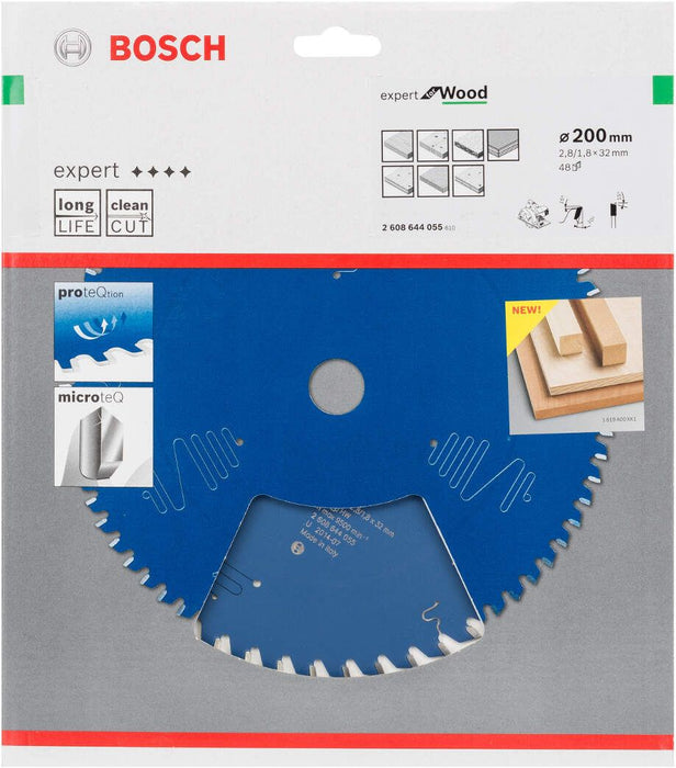 Bosch list kružne testere Expert for Wood 200 x 32 x 2,8 mm, 48 - 2608644055