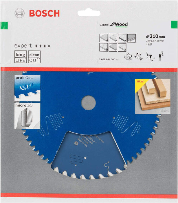 Bosch list kružne testere Expert for Wood 210 x 30 x 2,8 mm, 48 - 2608644060