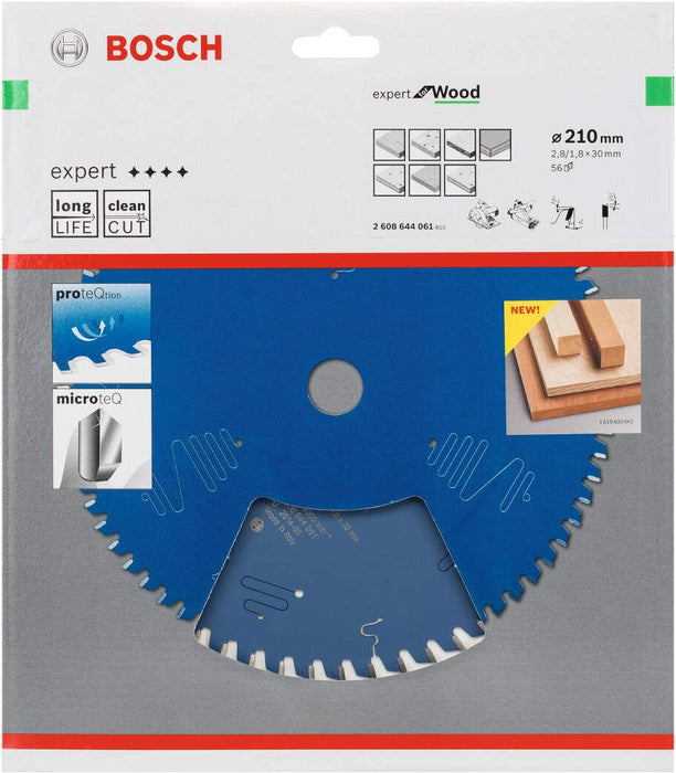 Bosch list kružne testere Expert for Wood 210 x 30 x 2,8 mm, 56 - 2608644061