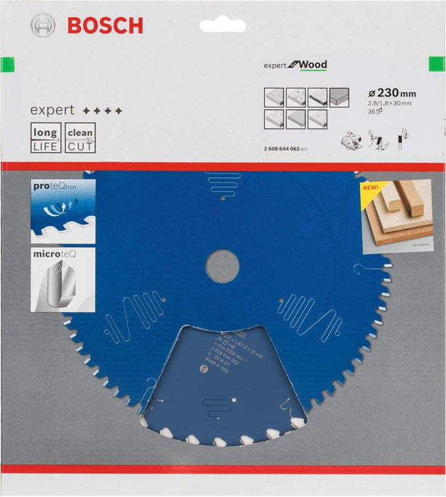 Bosch list kružne testere Expert for Wood 230 x 30 x 2,8 mm, 36 - 2608644062