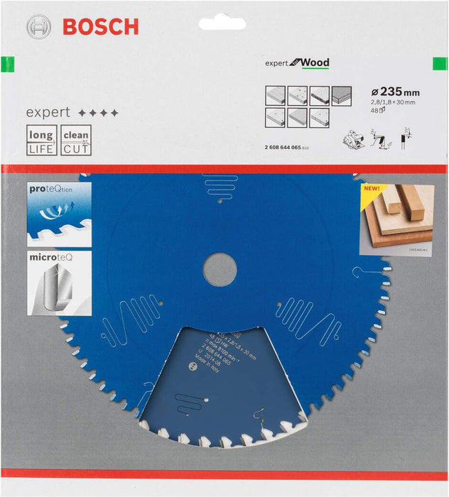 Bosch list kružne testere Expert for Wood 235 x 30 x 2,8 mm, 48 - 2608644065