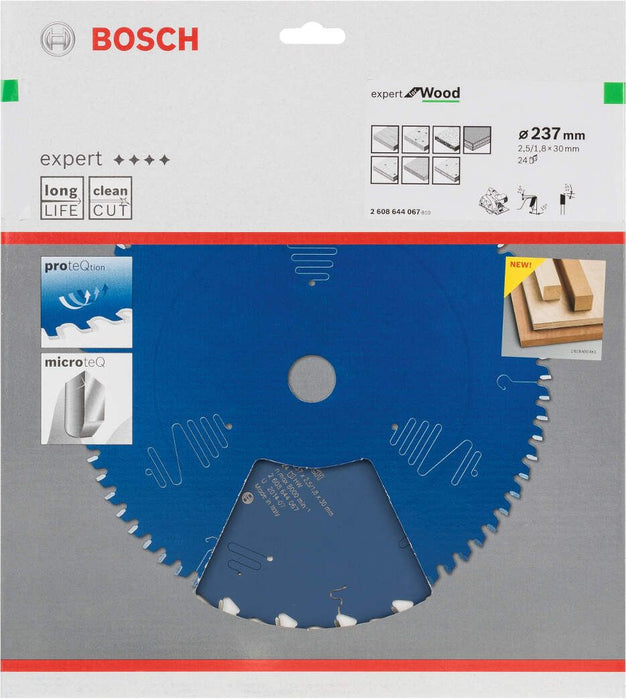 Bosch list kružne testere Expert for Wood 237 x 30 x 2,5 mm, 24 - 2608644067