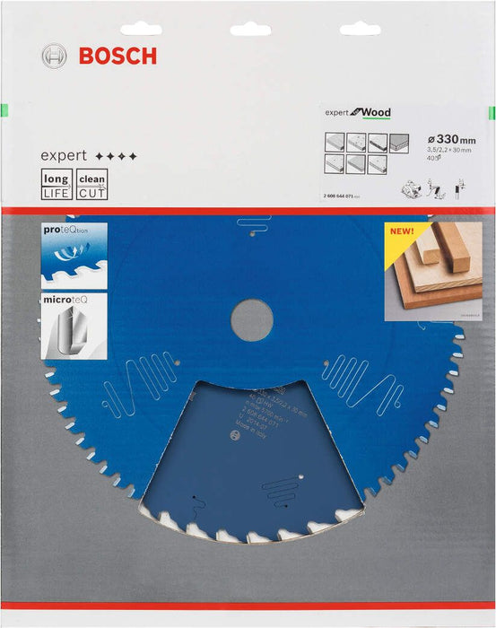 Bosch list kružne testere Expert for Wood 330 x 30 x 3,5 mm, 40 - 2608644071