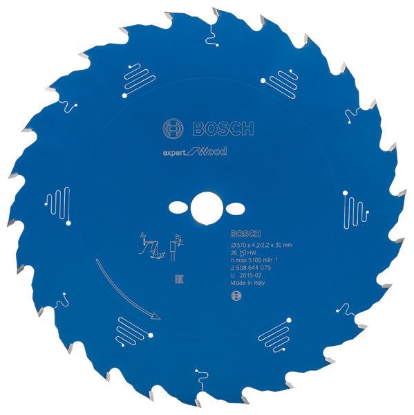 BOSCH List kružne testere Expert for Wood - List kružne testere EX WO H 370x30-26 (2608644075)-SBT Alati Beograd