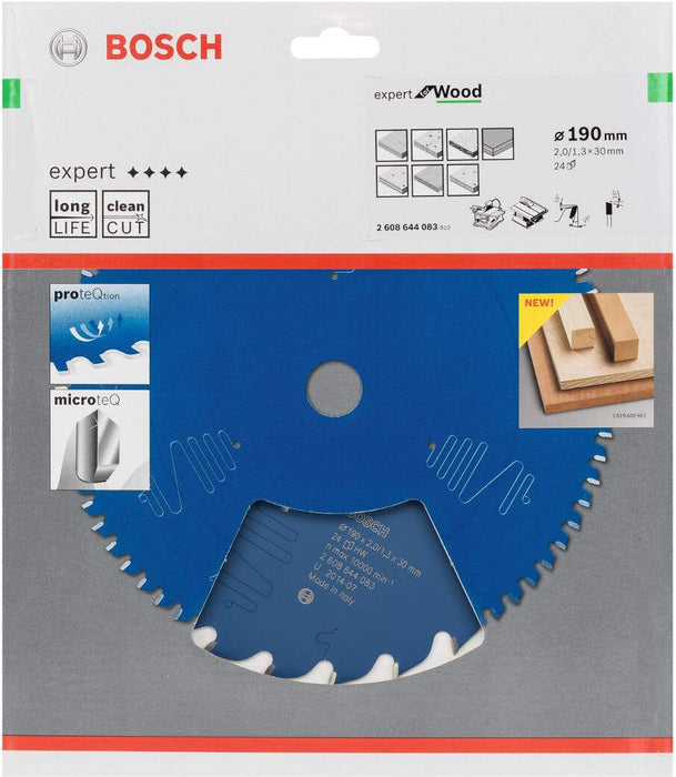 Bosch list kružne testere Expert for Wood 190 x 30 x 2,0 mm, 24 - 2608644083