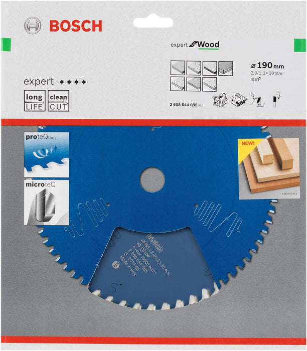 Bosch list kružne testere Expert for Wood 190 x 30 x 2,0 mm, 48 - 2608644085